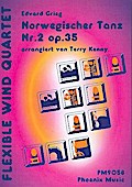 Norwegischer Tanz Nr.2 op.35für 4 Bläser (variabel)