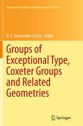 Groups of Exceptional Type, Coxeter Groups and Related Geometries