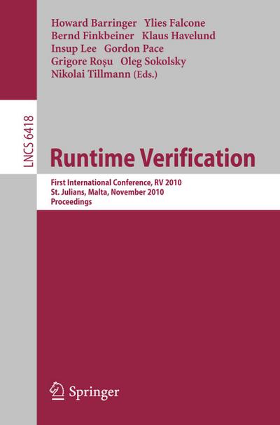 Runtime Verification