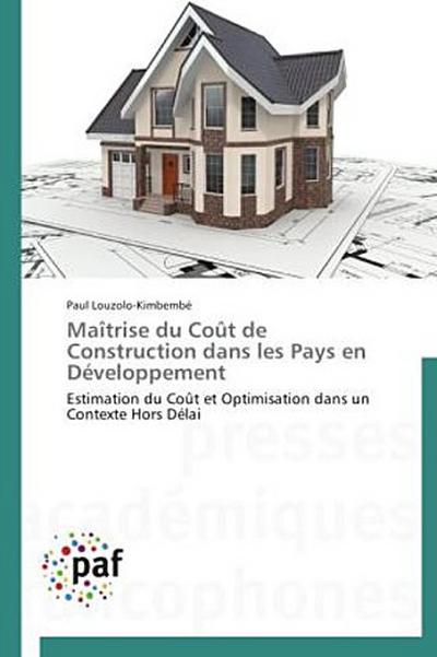Maîtrise du Coût de Construction dans les Pays en Développement