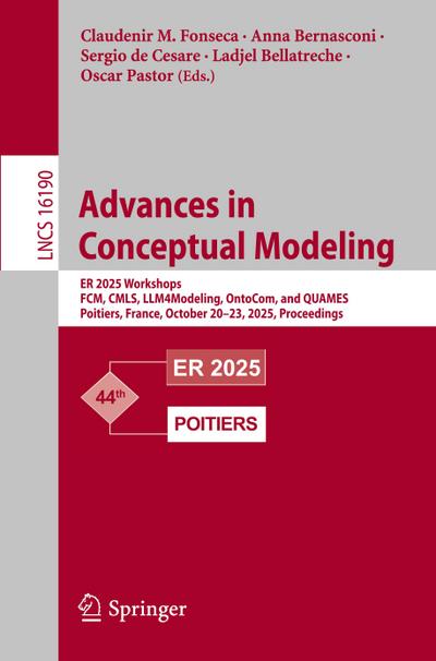 Advances in Conceptual Modeling