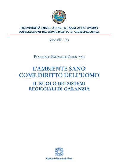 L’ambiente sano come diritto dell’uomo