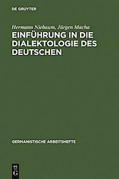 Einführung in die Dialektologie des Deutschen