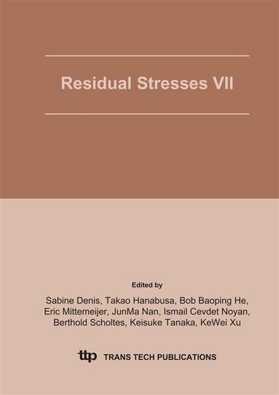 Residual Stresses VII, ICRS7