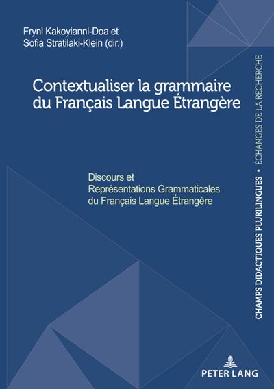 Contextualiser la grammaire du Français Langue Étrangère