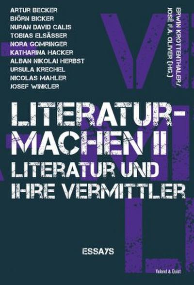 Literaturmachen. Bd.2