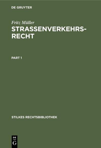 Strassenverkehrsrecht