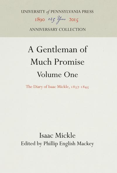 A Gentleman of Much Promise