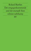 Der entgegenkommende und der stumpfe Sinn