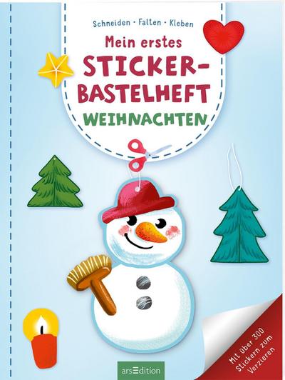 Mein erstes Sticker-Bastelheft - Weihnachten