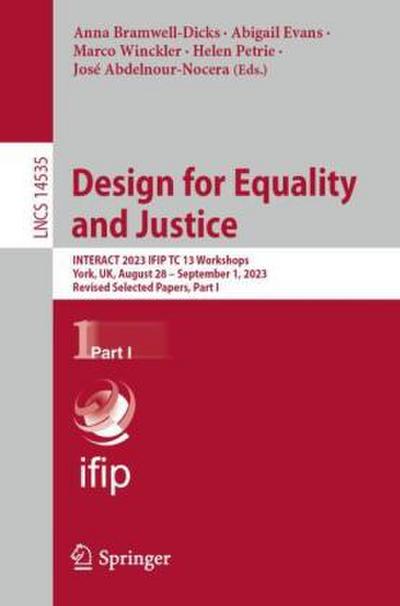 Design for Equality and Justice