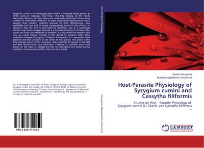 Host-Parasite Physiology of Syzygium cumini and Cassytha filiformis