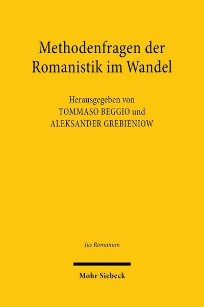 Methodenfragen der Romanistik im Wandel