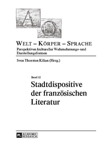 Stadtdispositive der französischen Literatur
