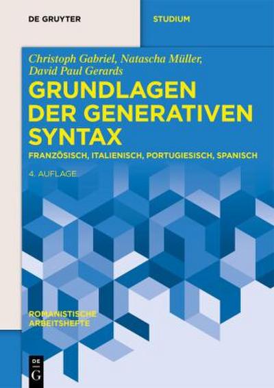 Grundlagen der generativen Syntax