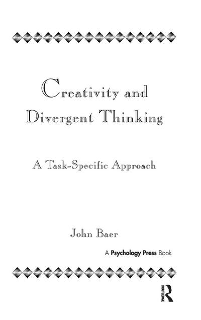 Creativity and Divergent Thinking