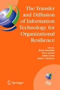 The Transfer and Diffusion of Information Technology for Organizational Resilience