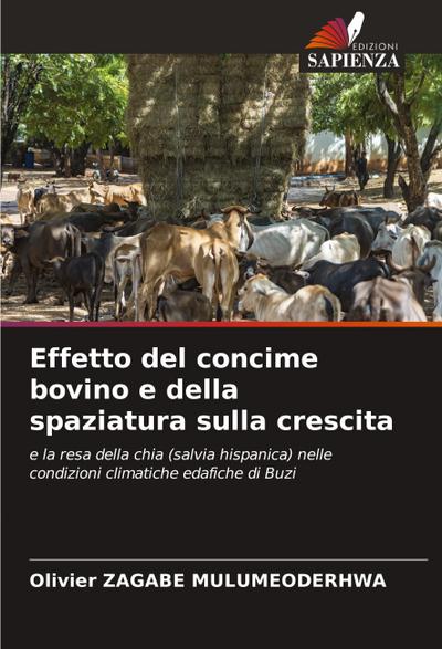 Effetto del concime bovino e della spaziatura sulla crescita