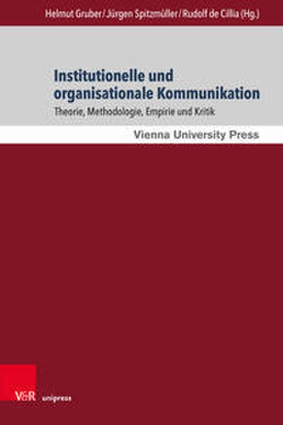 Institutionelle und organisationale Kommunikation