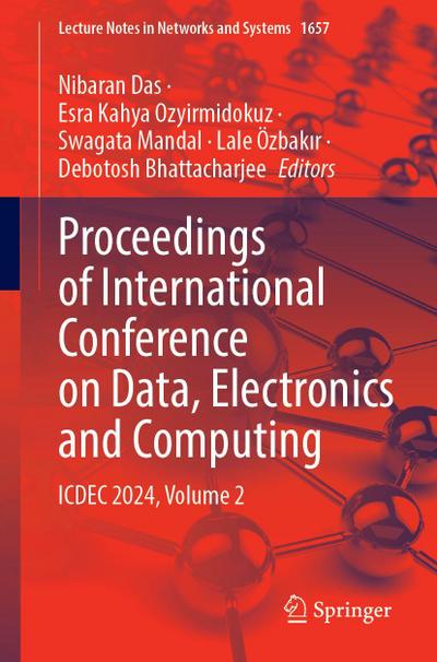 Proceedings of International Conference on Data, Electronics and Computing