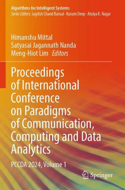 Proceedings of International Conference on Paradigms of Communication, Computing and Data Analytics