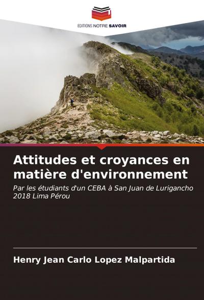 Attitudes et croyances en matière d’environnement