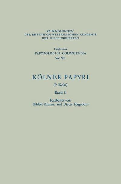 Kölner Papyri