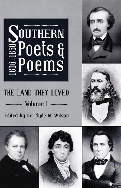 Southern Poets And Poems, 1606 -1860