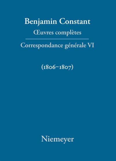 Correspondance générale 1806-1807