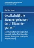 Gesellschaftliche Steuerungschancen durch Elitenintegration?