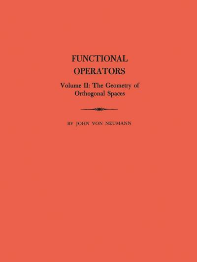 Functional Operators (AM-22), Volume 2