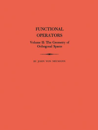 Functional Operators (AM-22), Volume 2