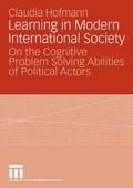 Learning in Modern International Society