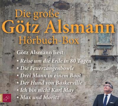 Die große Götz Alsmann Hörbuch-Box, 18 Audio-CD