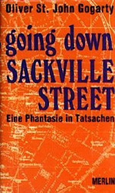 As I was going Down Sackville Street