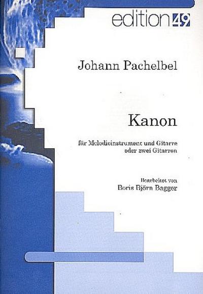 Kanon für Melodieinstrumenteund Gitarre (2 Gitarren)