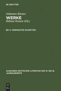 Vermischte Schriften