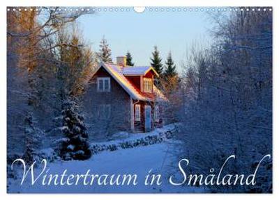 Wintertraum in Smaland (Wandkalender 2026 DIN A3 quer), CALVENDO Monatskalender