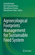Agroecological Footprints Management for Sustainable Food System