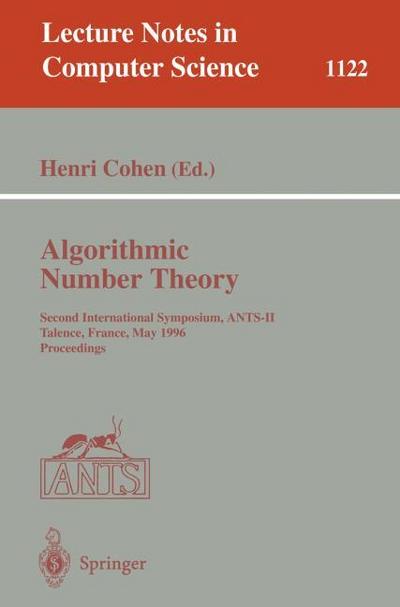 Algorithmic Number Theory