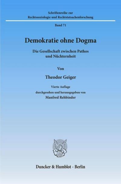 Demokratie ohne Dogma.