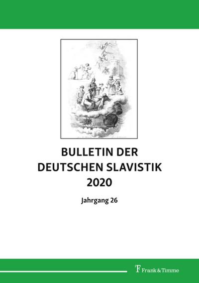 Bulletin der deutschen Slavistik 2020