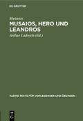 Musaios, Hero und Leandros