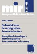 Einflussfaktoren des erfolgreichen Auslandseinsatz
