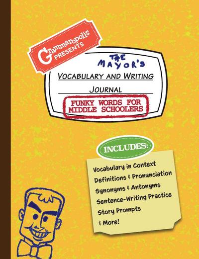 Funky Words for Middle Schoolers Vocabulary and Writing Journal