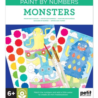 Paint by Numbers: Monsters