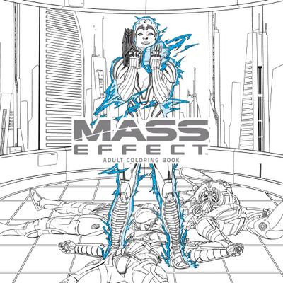 BIOWARE: Mass Effect Adult Coloring Book