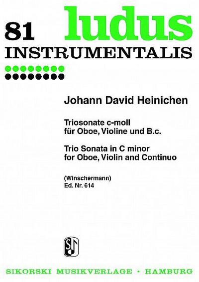 Triosonate c-Moll für Oboe,Violine und Bc