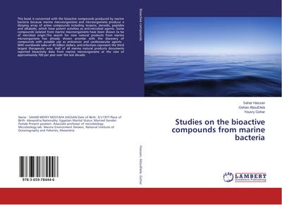 Studies on the bioactive compounds from marine bacteria