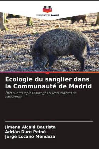 Écologie du sanglier dans la Communauté de Madrid